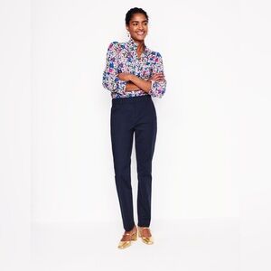Boden Richmond Navy Straight Leg Pants - size 8
